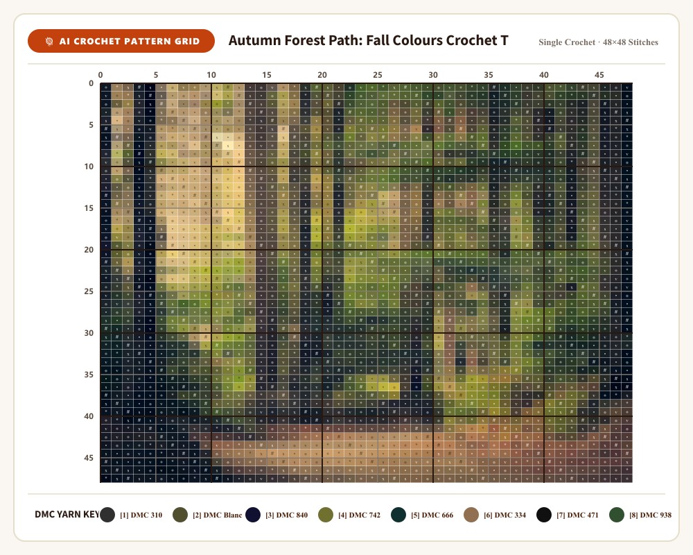 Generated pattern grid