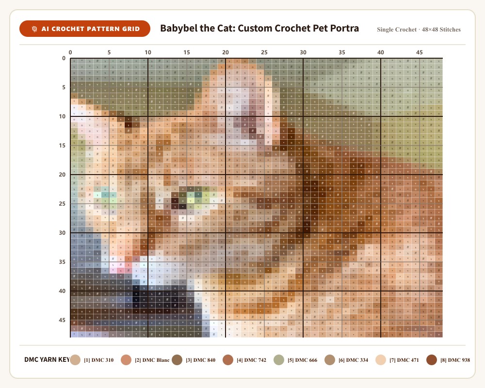 Generated pattern grid