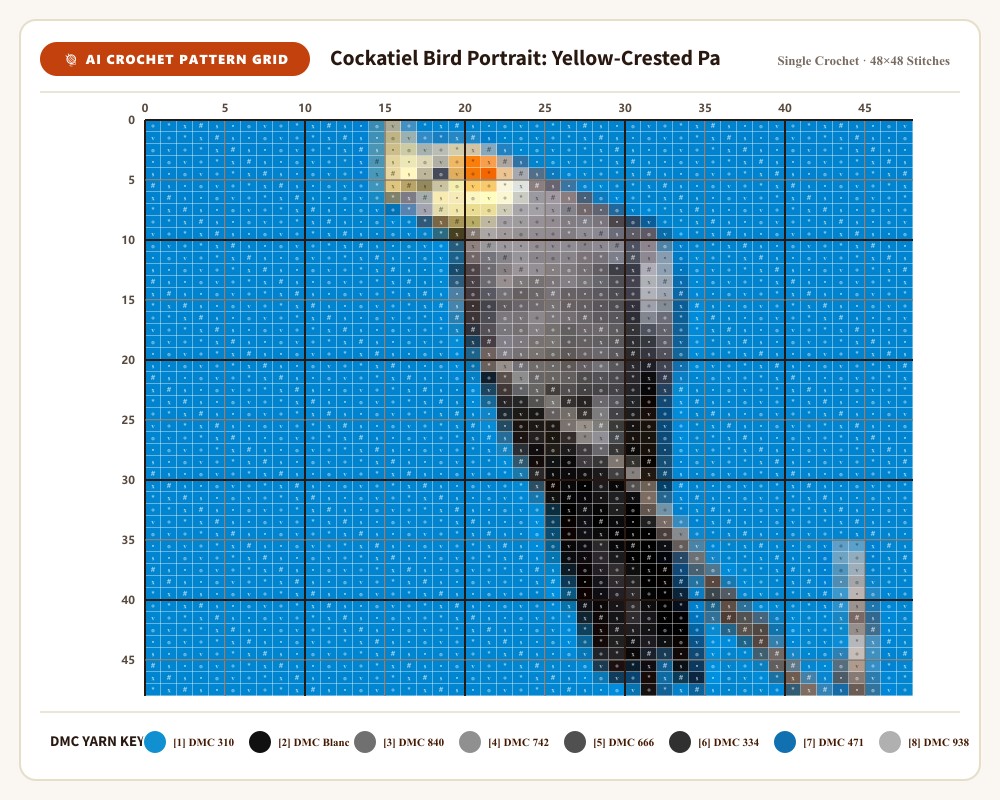 Generated pattern grid