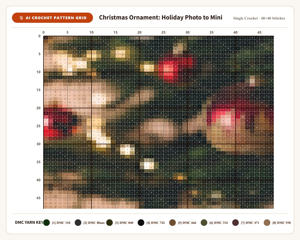 Generated pattern grid