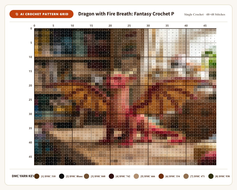 Generated pattern grid