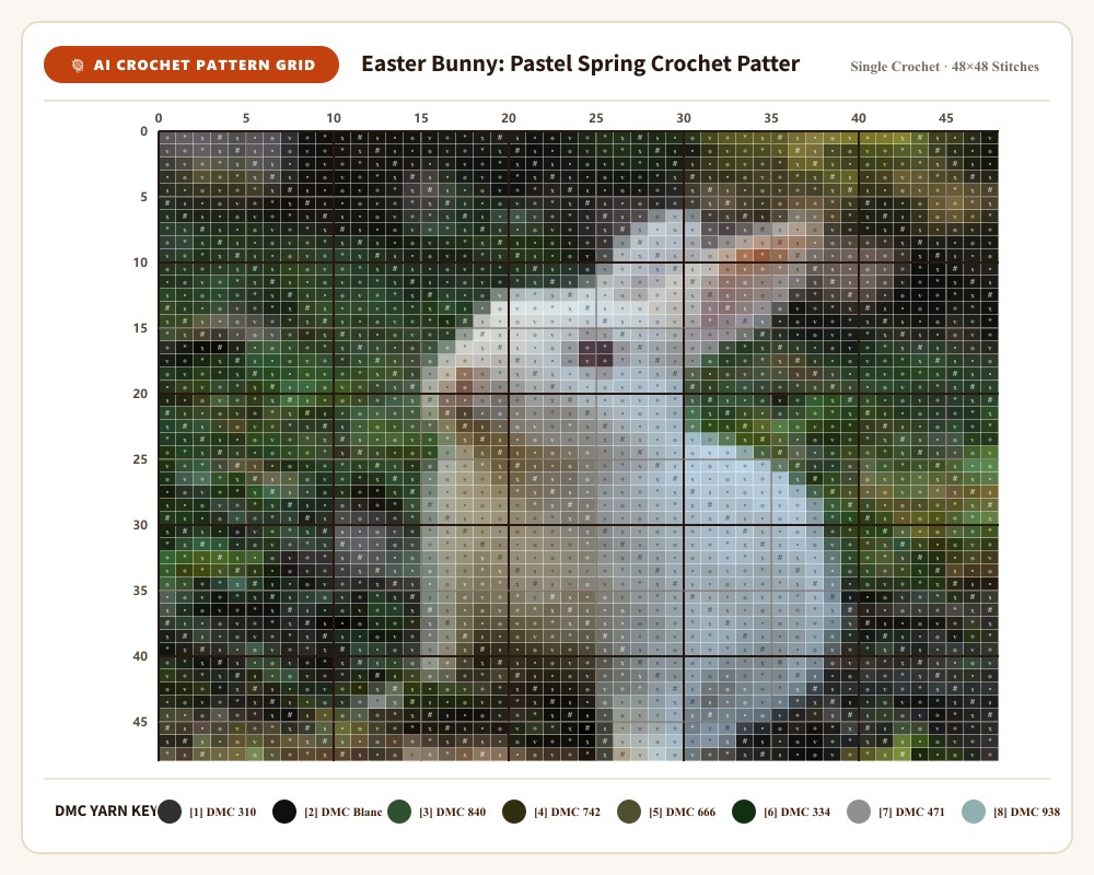 Generated pattern grid