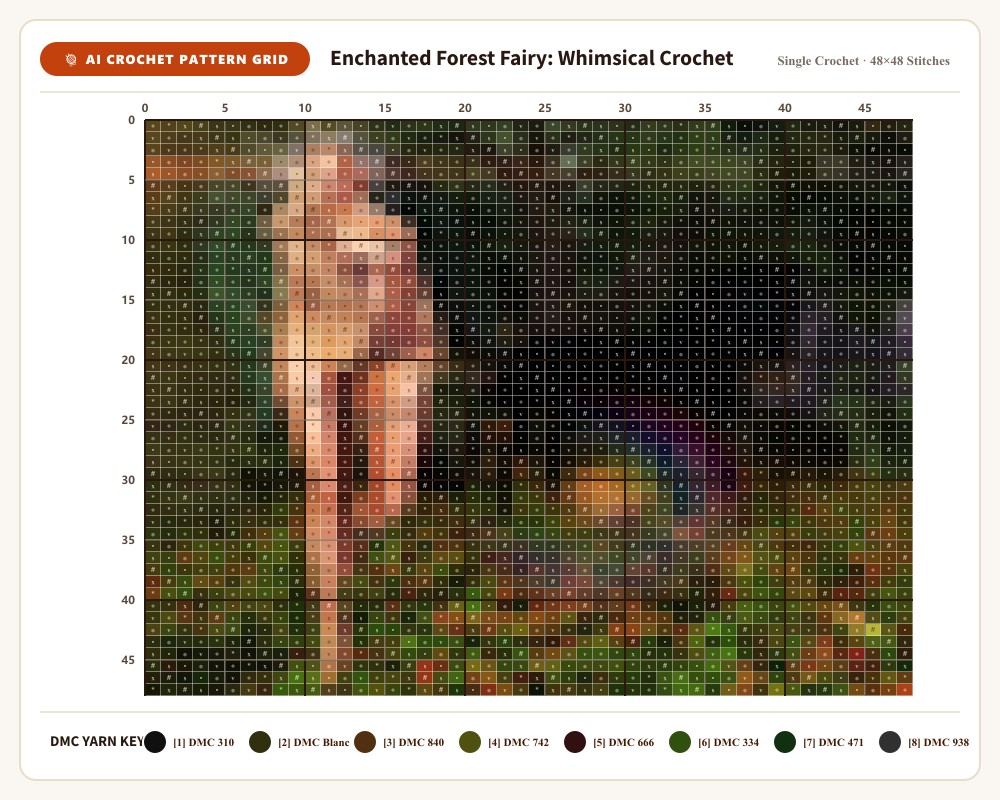 Generated pattern grid
