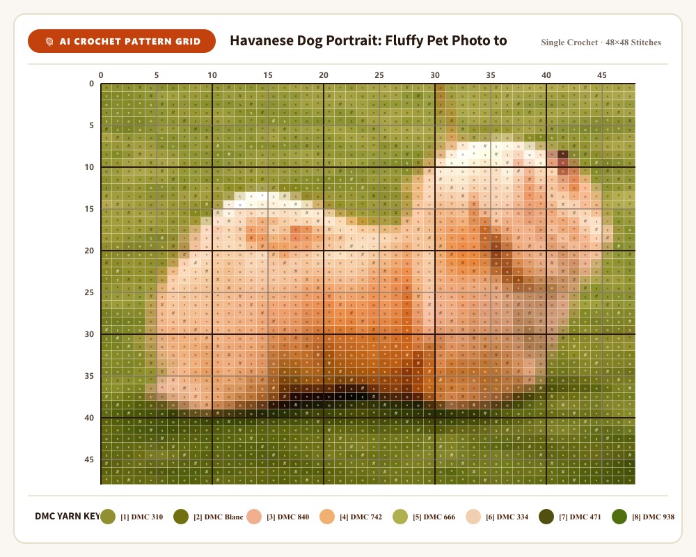 Generated pattern grid