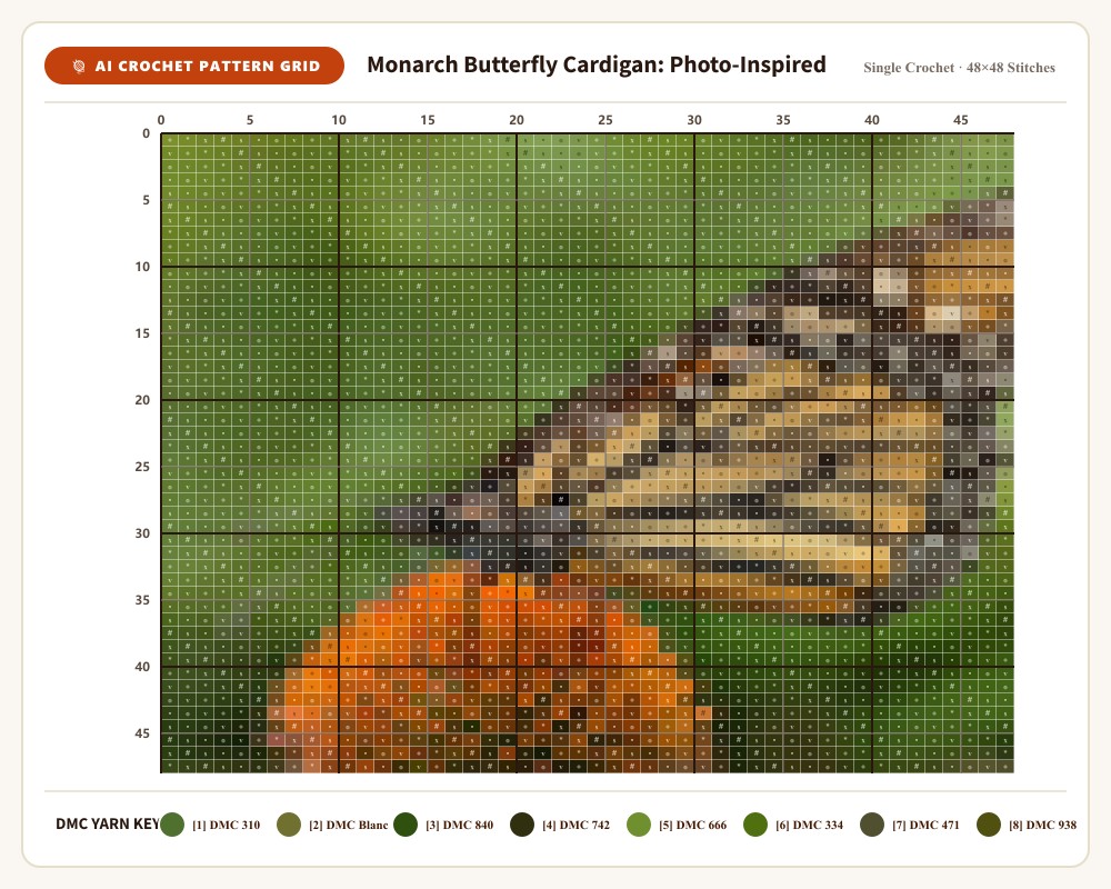 Generated pattern grid