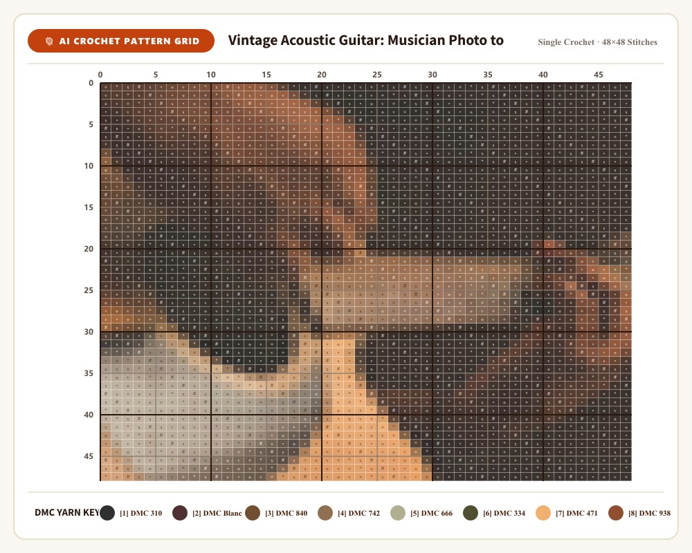 Generated pattern grid