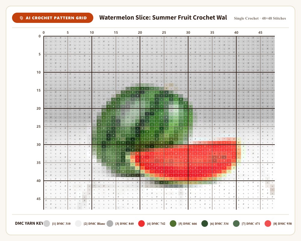 Generated pattern grid