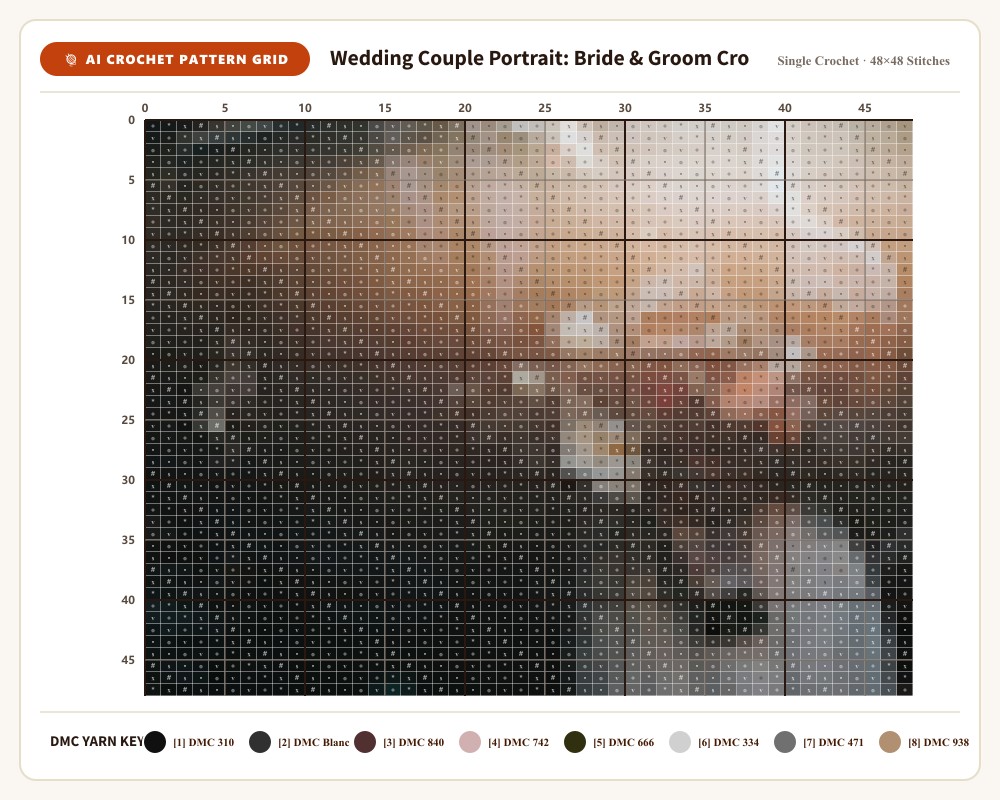 Generated pattern grid